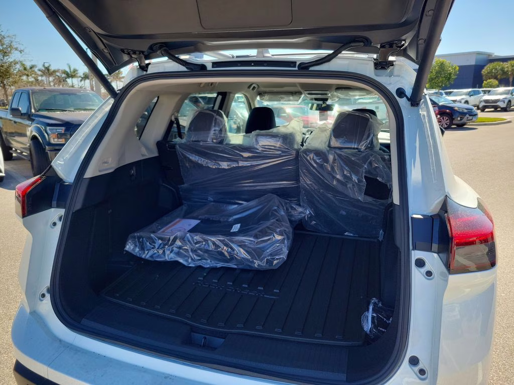 2026 Everest White Pearl Tricoat Nissan Rogue Rock Creek AWD SUV