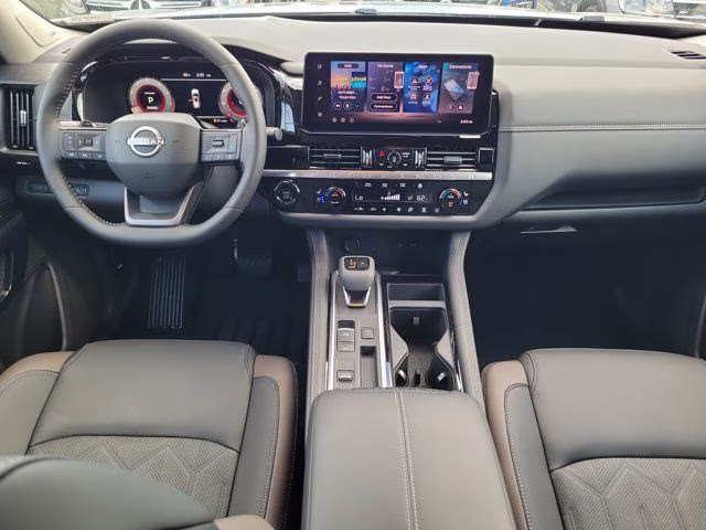 2026 Boulder Gray Pearl Nissan Pathfinder Platinum FWD SUV