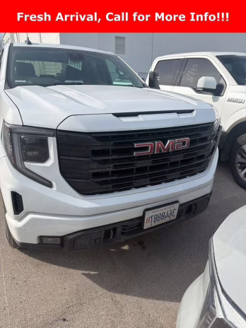 2023 Summit White GMC Sierra 1500 Elevation 4X4 Truck