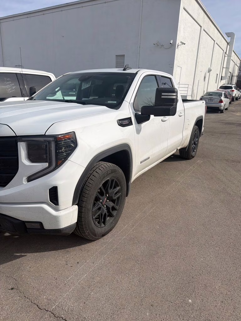 2023 Summit White GMC Sierra 1500 Elevation 4X4 Truck