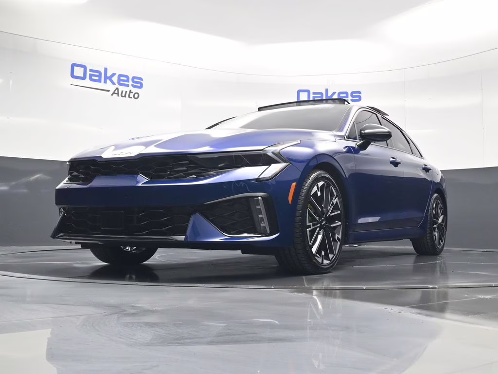 2025 Yacht Blue Kia K5 GT FWD Sedan