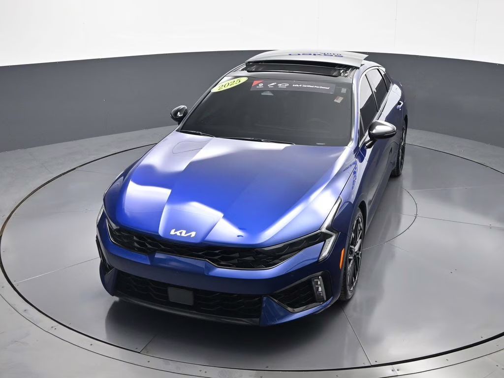 2025 Yacht Blue Kia K5 GT FWD Sedan