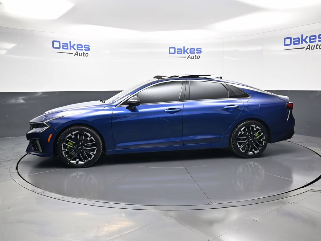 2025 Yacht Blue Kia K5 GT FWD Sedan