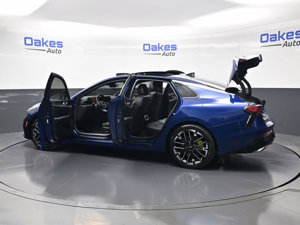 2025 Yacht Blue Kia K5 GT FWD Sedan