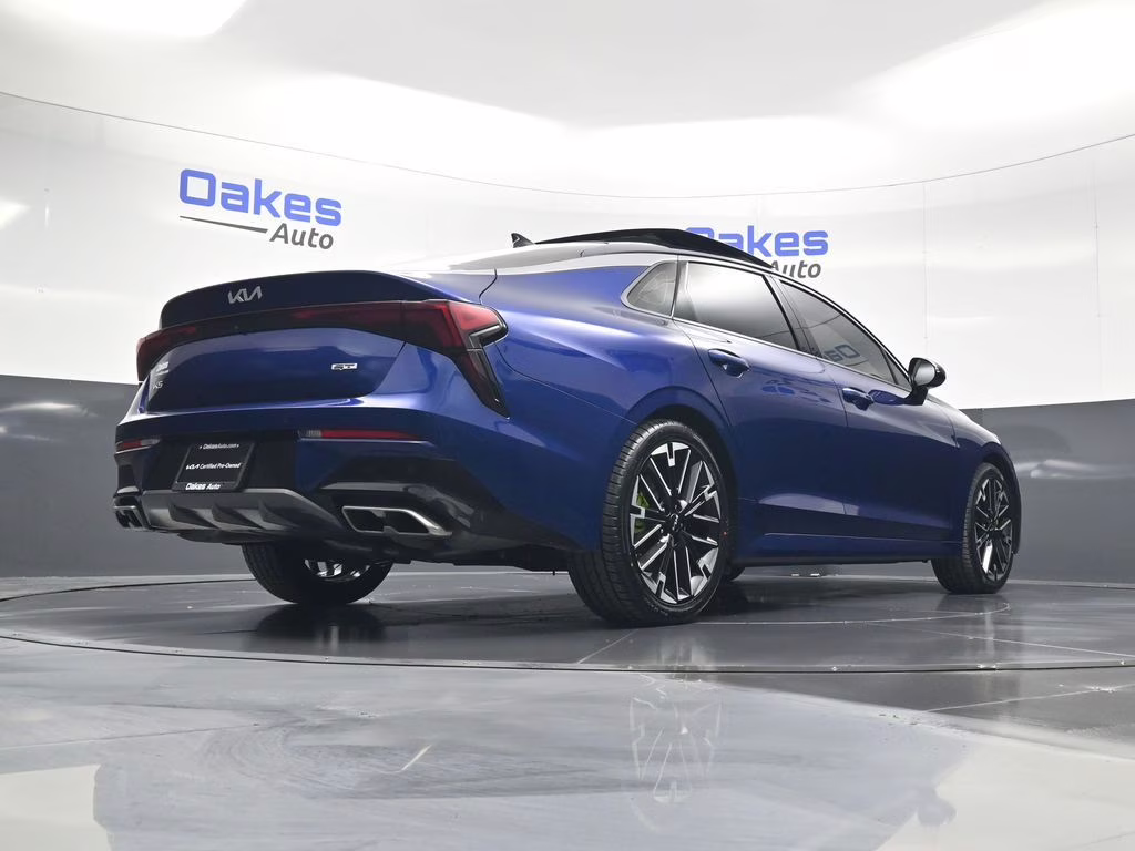 2025 Yacht Blue Kia K5 GT FWD Sedan