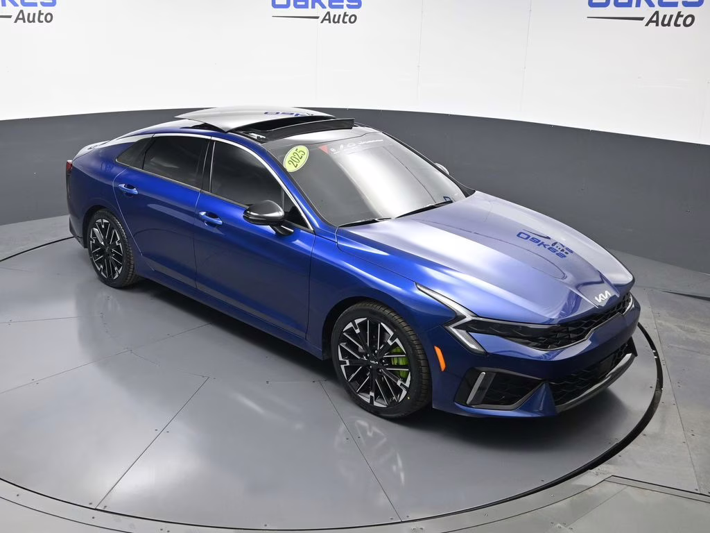 2025 Yacht Blue Kia K5 GT FWD Sedan