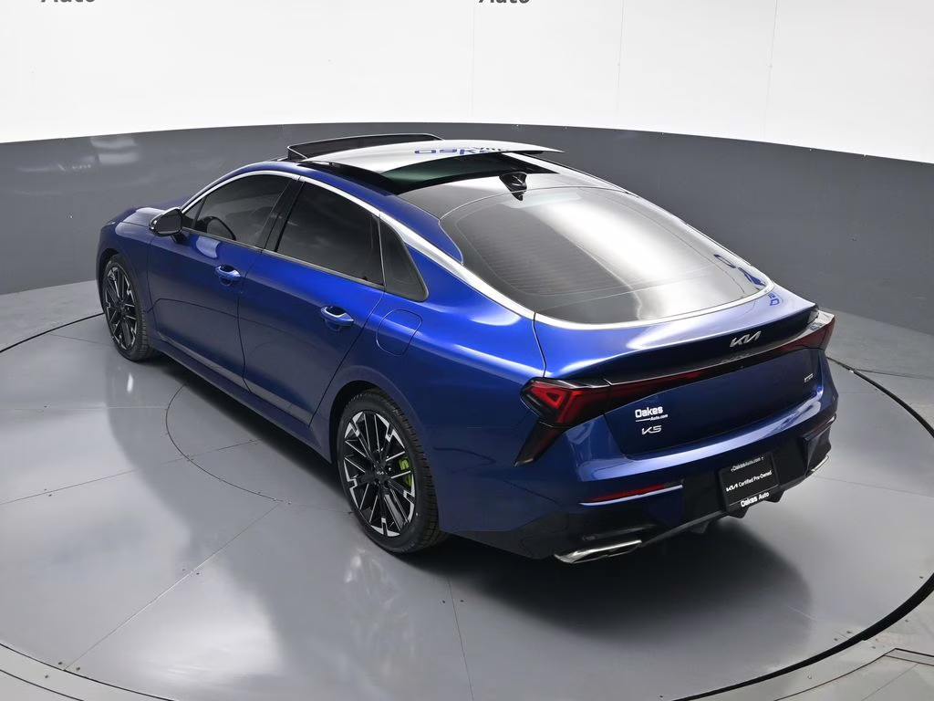 2025 Yacht Blue Kia K5 GT FWD Sedan