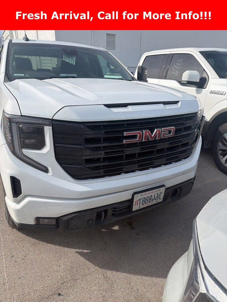 2023 Summit White GMC Sierra 1500 Elevation 4X4 Truck