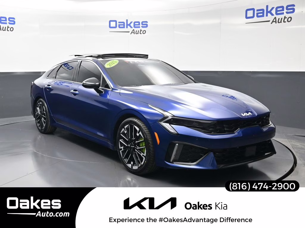 2025 Yacht Blue Kia K5 GT FWD Sedan