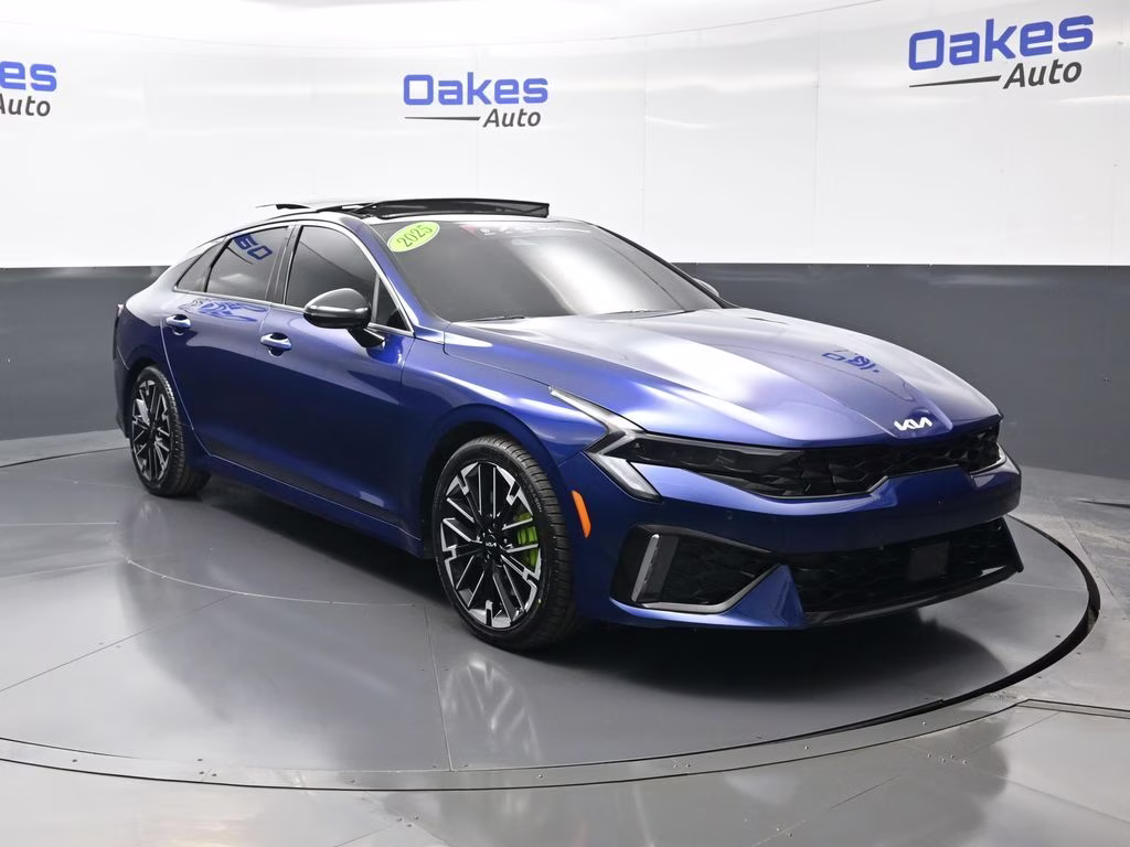 2025 Yacht Blue Kia K5 GT FWD Sedan