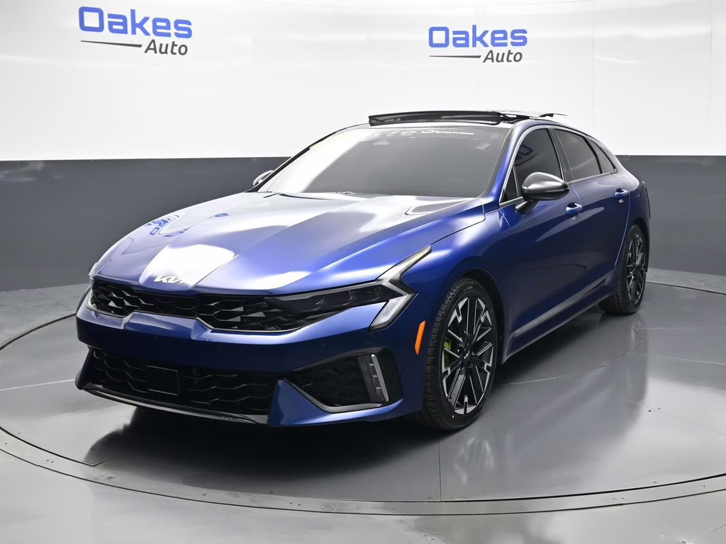 2025 Yacht Blue Kia K5 GT FWD Sedan