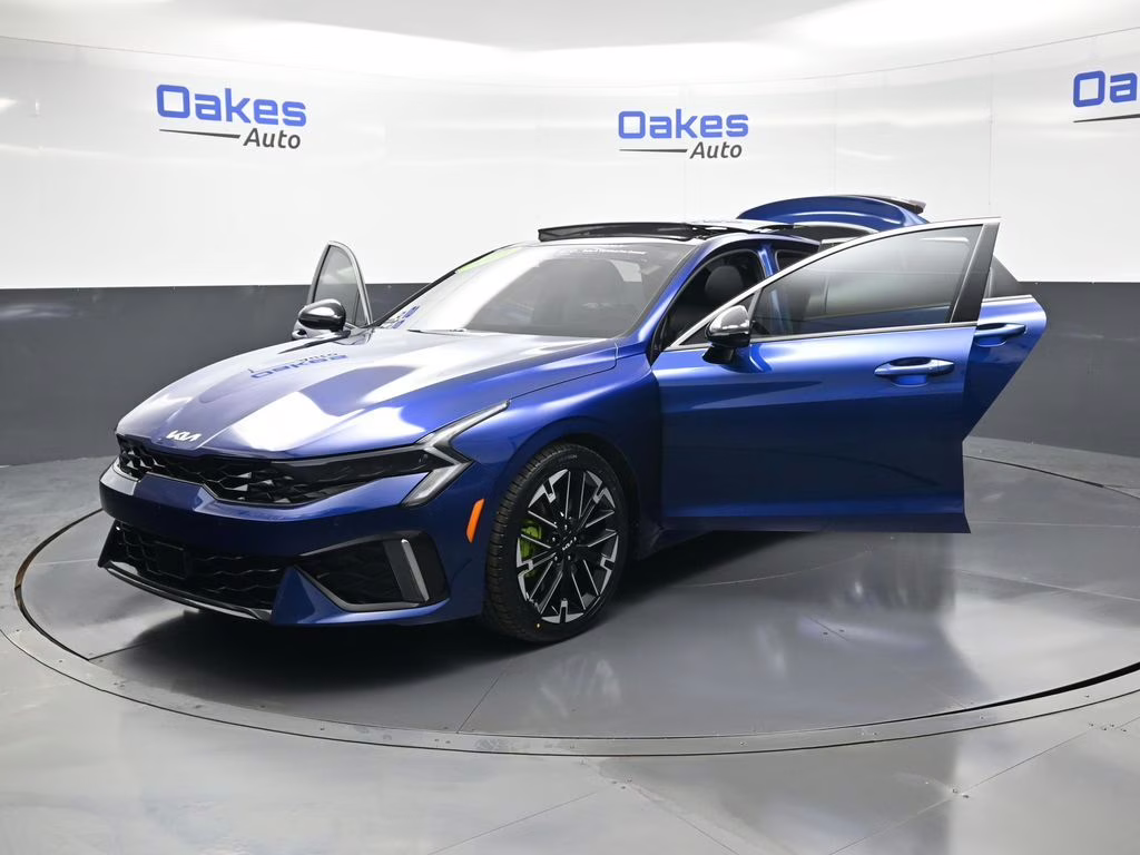 2025 Yacht Blue Kia K5 GT FWD Sedan
