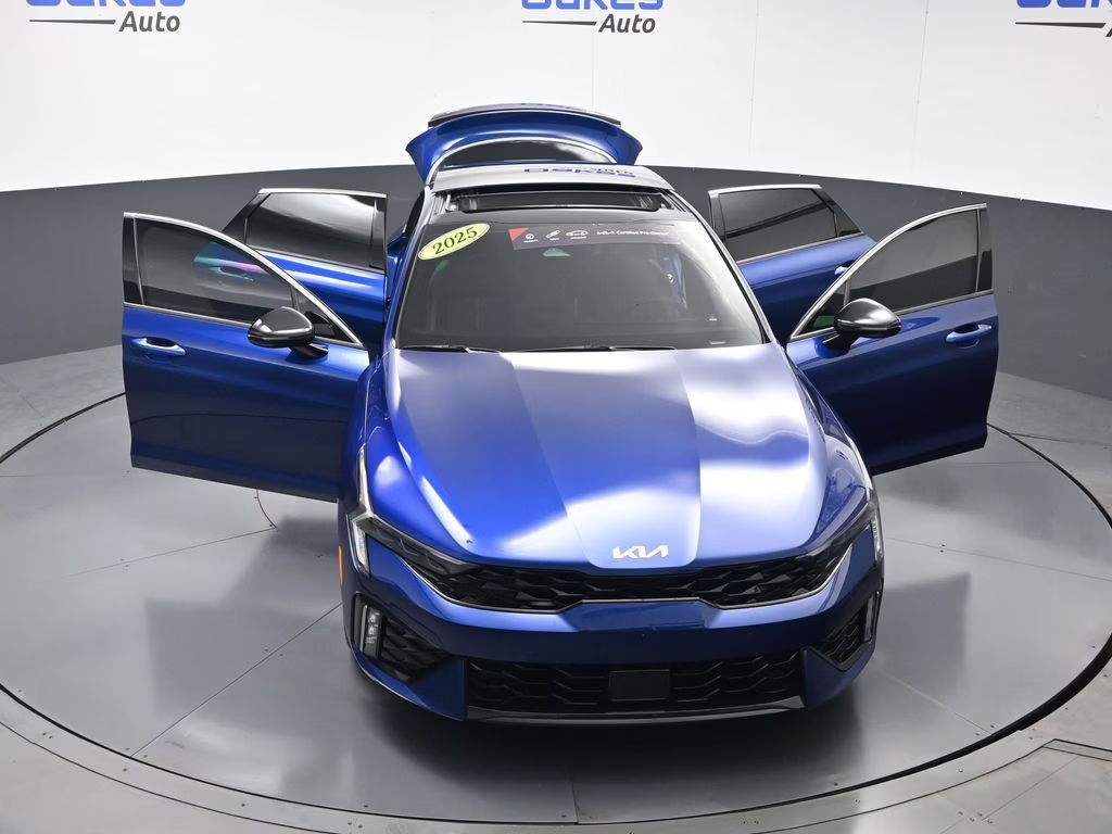 2025 Yacht Blue Kia K5 GT FWD Sedan