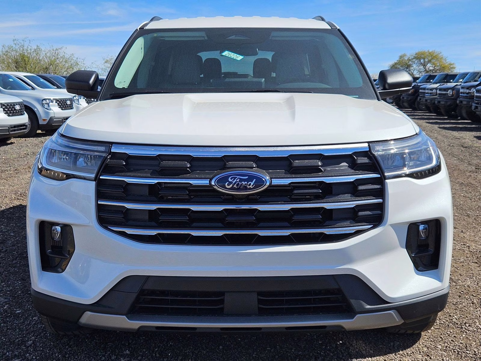 2026 White Metallic Ford Explorer Active 4X4 SUV
