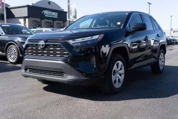 2024 Midnight Black Metallic Toyota RAV4 LE FWD SUV