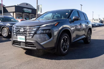 2024 Gun Metallic Nissan Rogue SV AWD SUV