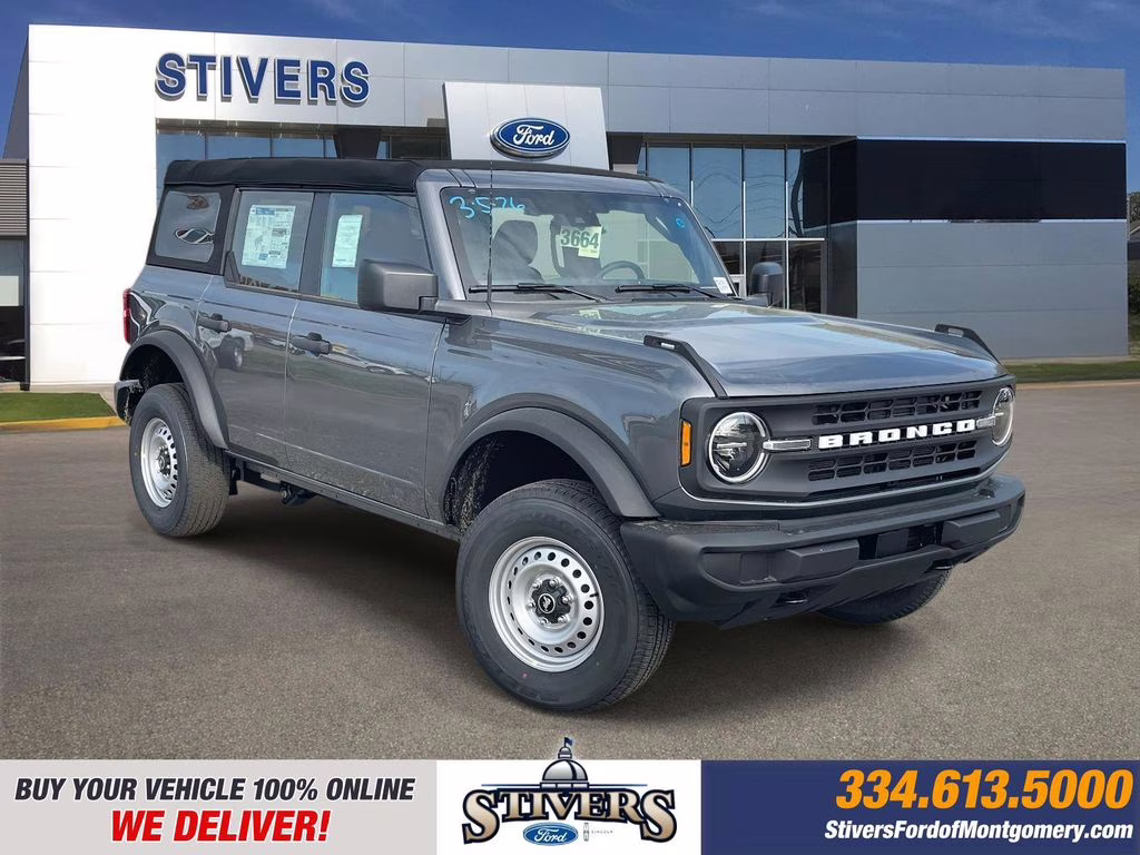 2026 Carbonized Gray Metallic Ford Bronco Base 4X4 SUV