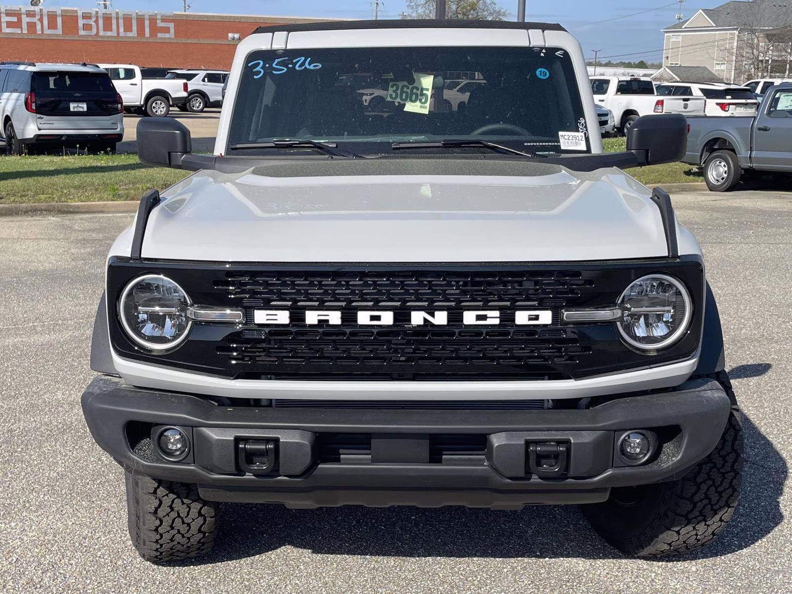 2026 Avalanche Gray Ford Bronco Big Bend 4X4 SUV
