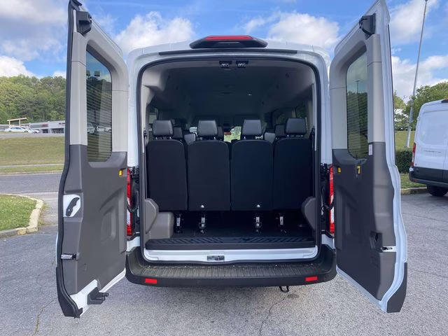 2026 Oxford White Ford Transit Cargo Van XL RWD Crossover