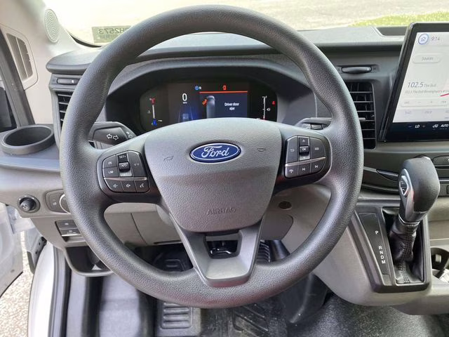 2026 Oxford White Ford Transit Cargo Van XL RWD Crossover