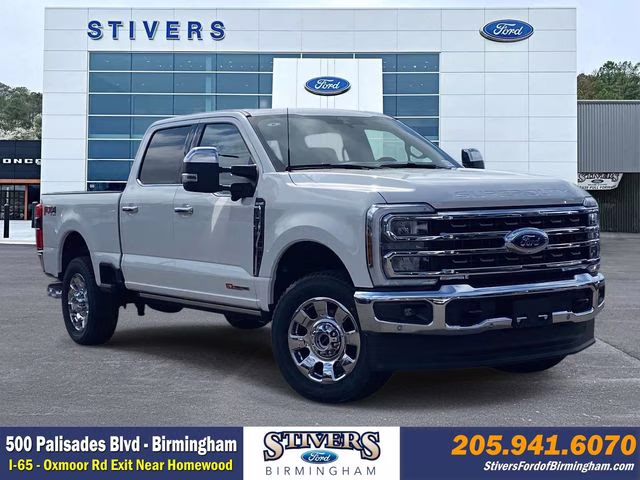 2026 White Ford Super Duty F-250 SRW King Ranch 4X4 Truck