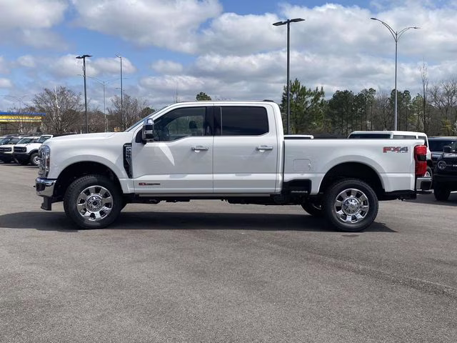 2026 White Ford Super Duty F-250 SRW King Ranch 4X4 Truck