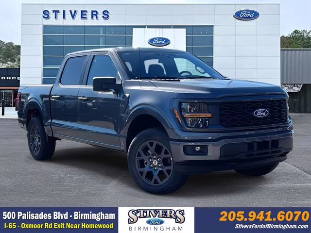 2026 Gray Metallic Ford F-150 STX 4X4 Truck