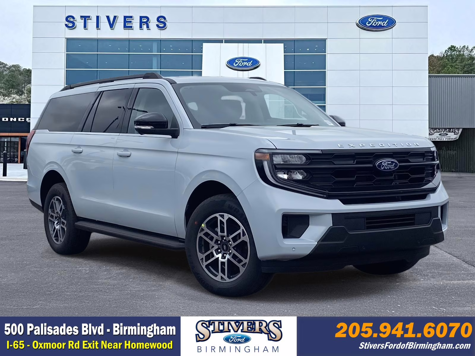 2026 Silver Metallic Ford Expedition Max Active RWD SUV