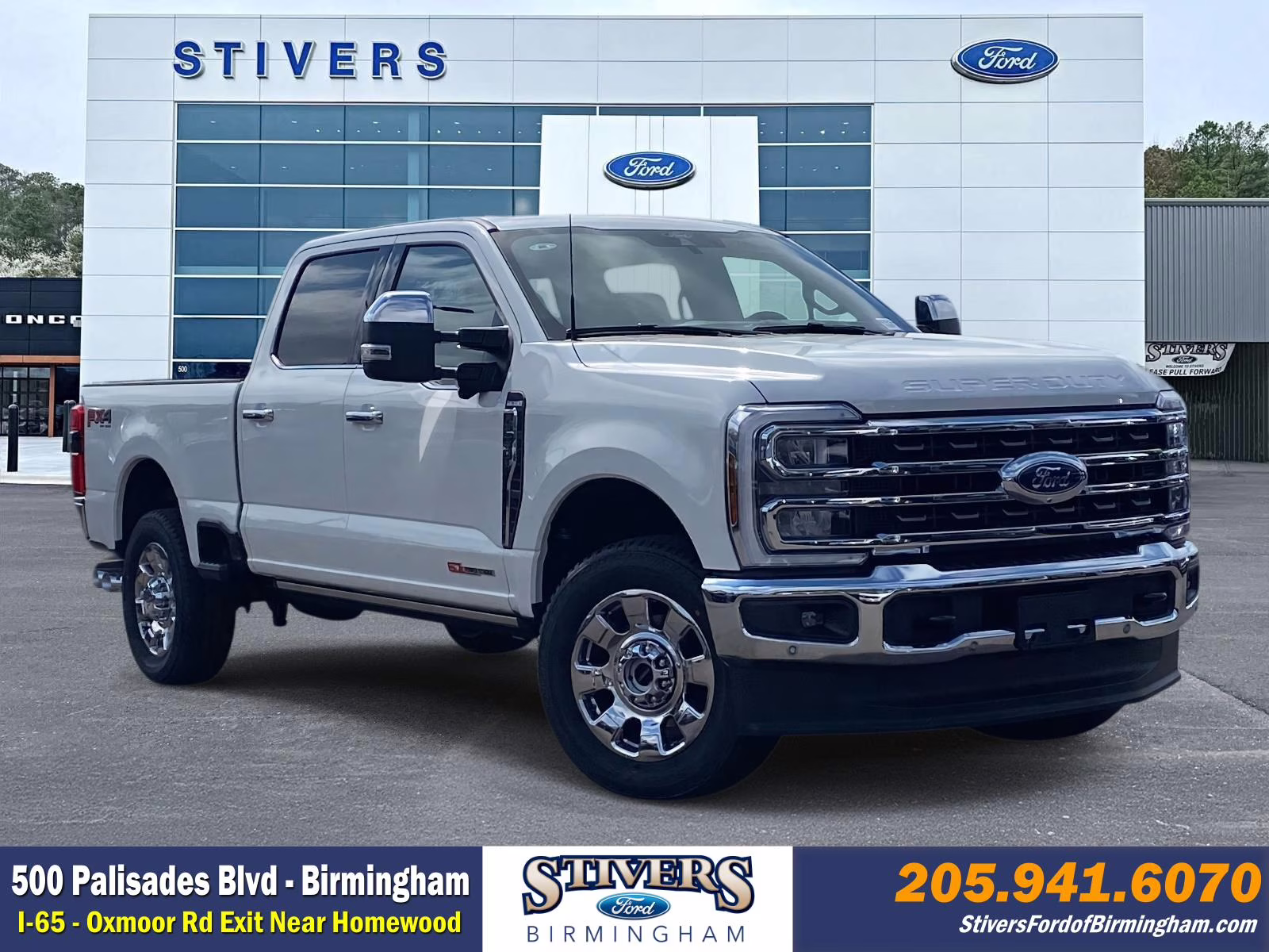 2026 White Ford Super Duty F-250 SRW King Ranch 4X4 Truck
