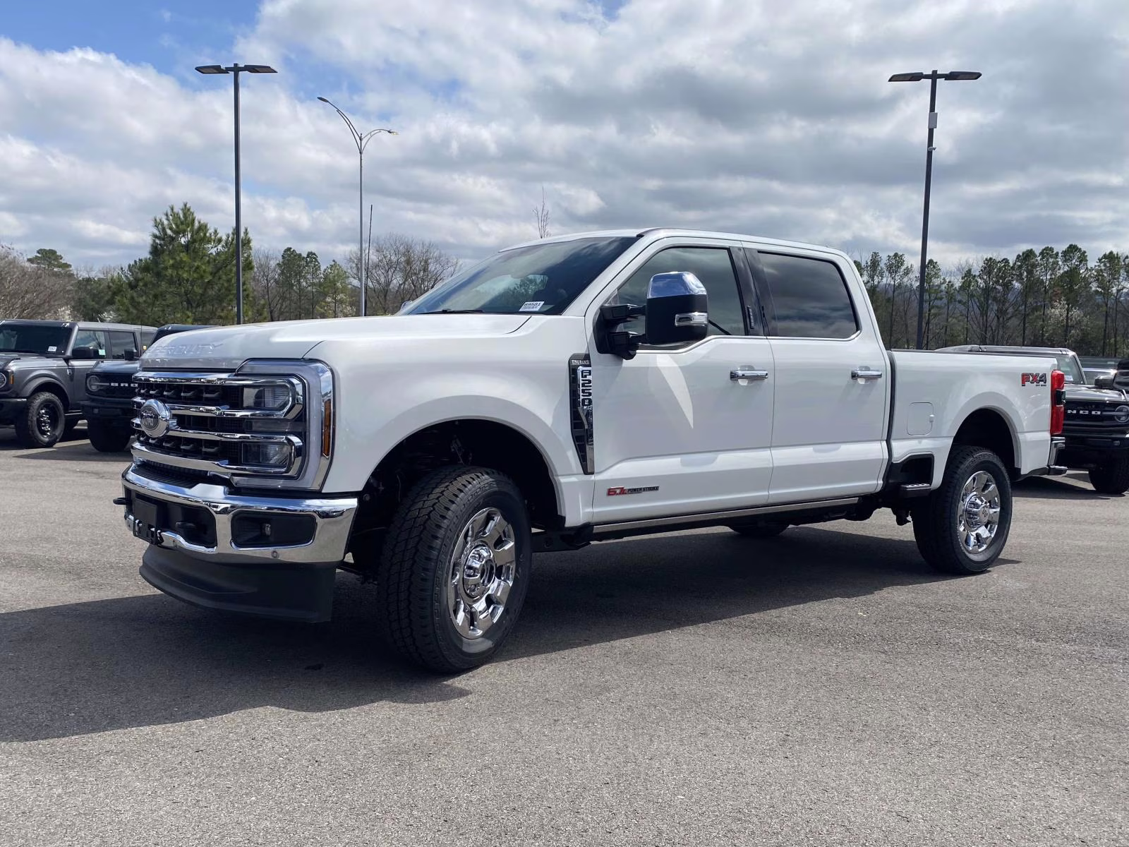 2026 White Ford Super Duty F-250 SRW King Ranch 4X4 Truck