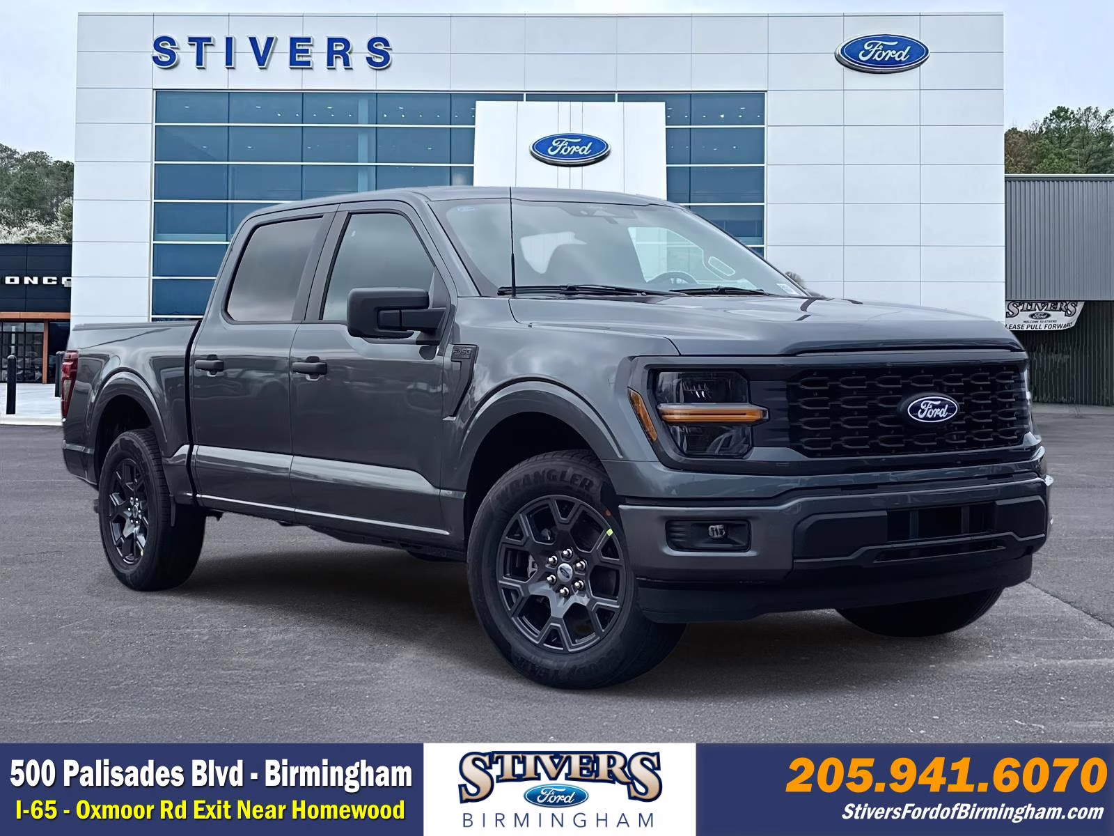 2026 Gray Metallic Ford F-150 STX RWD Truck