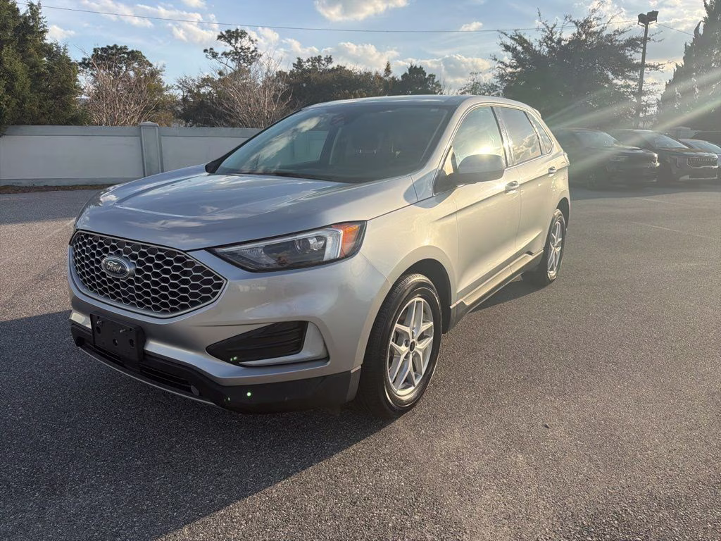 2023 Silver Ford Edge SEL AWD SUV