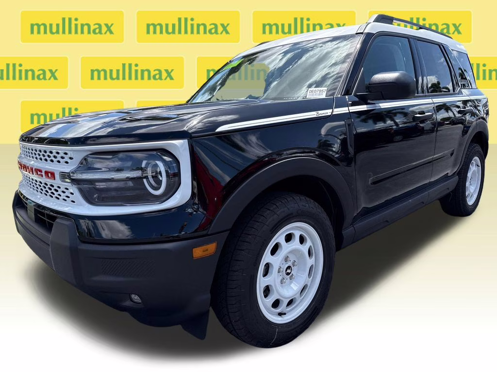 2026 Shadow Black Ford Bronco Sport Heritage 4X4 SUV
