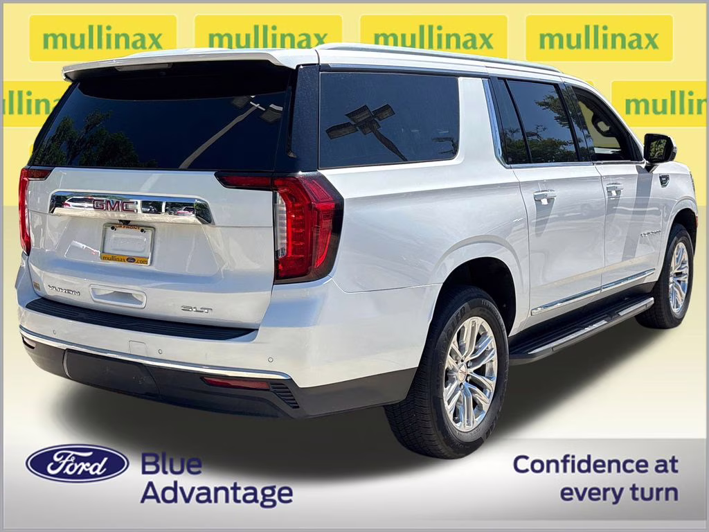 2021 White Frost Tricoat GMC Yukon XL SLT RWD SUV
