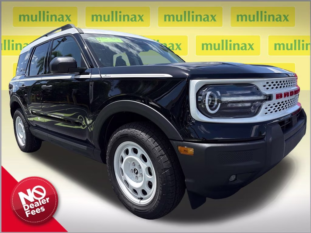 2026 Shadow Black Ford Bronco Sport Heritage 4X4 SUV