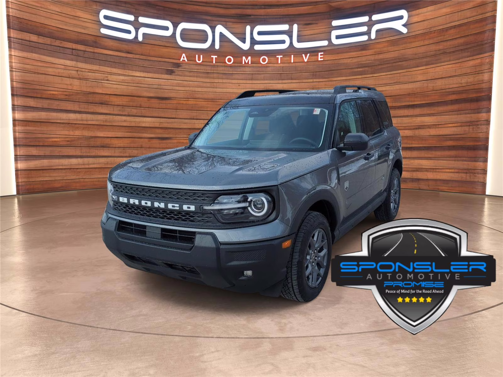 2026 Carbonized Gray Ford Bronco Sport Big Bend 4X4 SUV