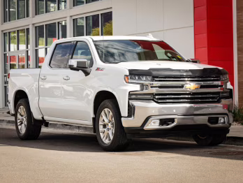 2019 Summit White Chevrolet Silverado 1500 LTZ 4X4 Truck