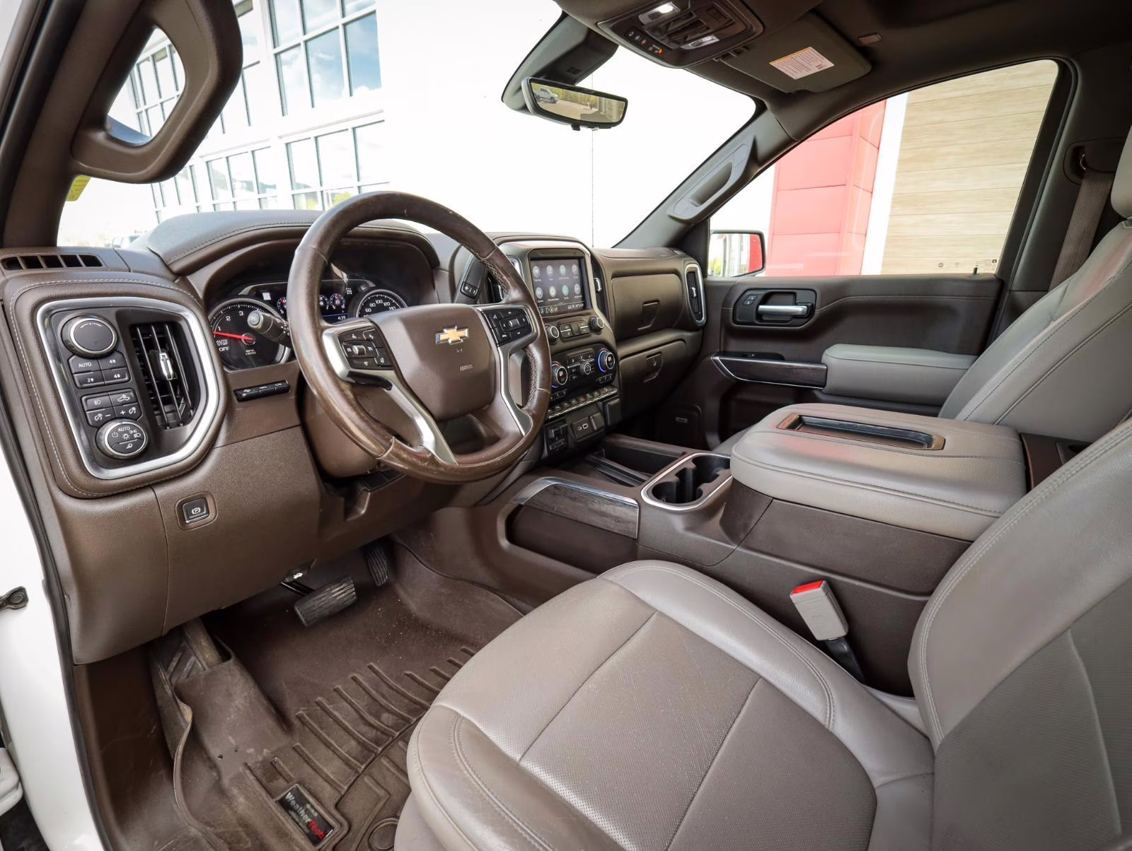 2019 Summit White Chevrolet Silverado 1500 LTZ 4X4 Truck
