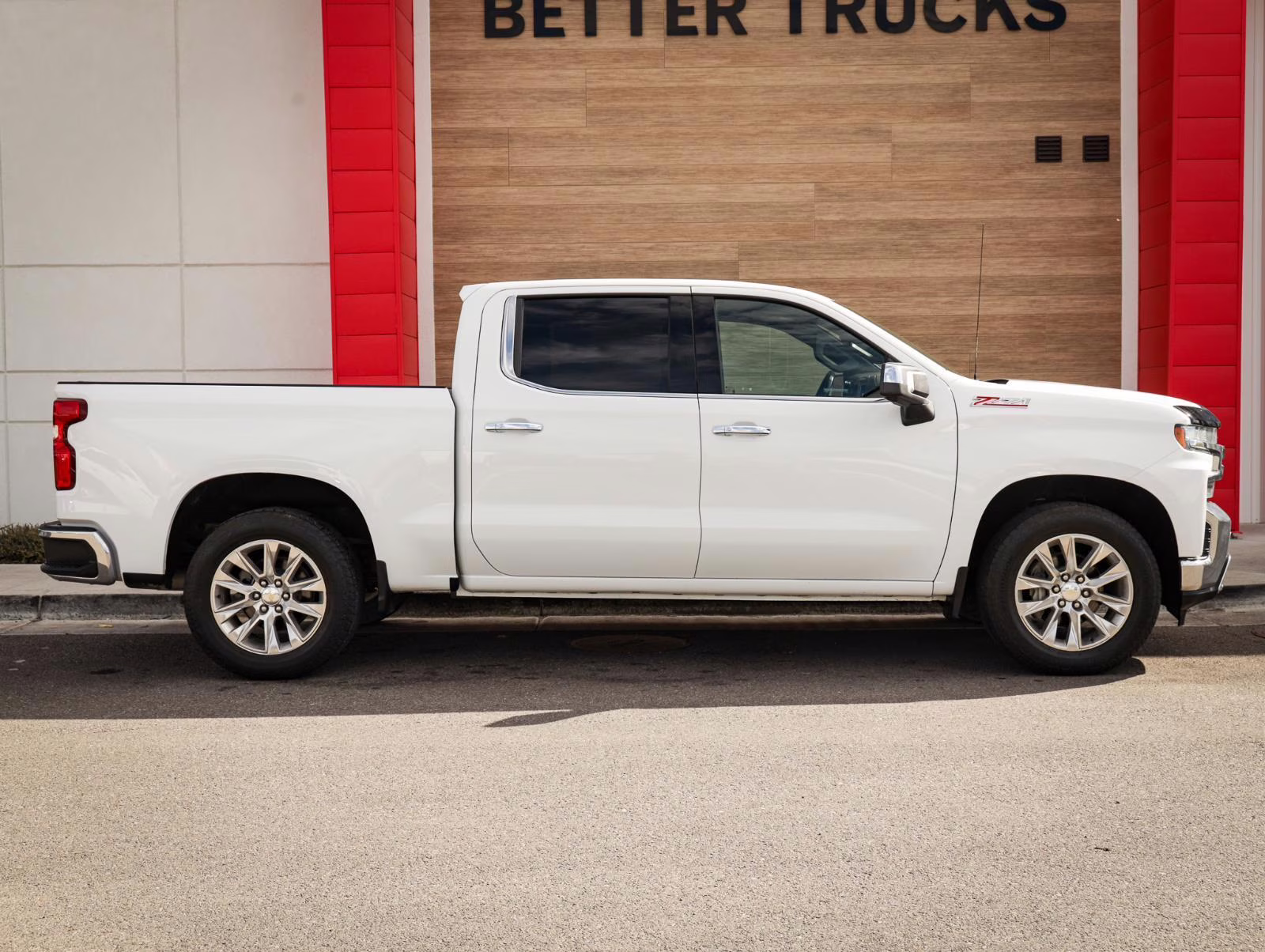 2019 Summit White Chevrolet Silverado 1500 LTZ 4X4 Truck