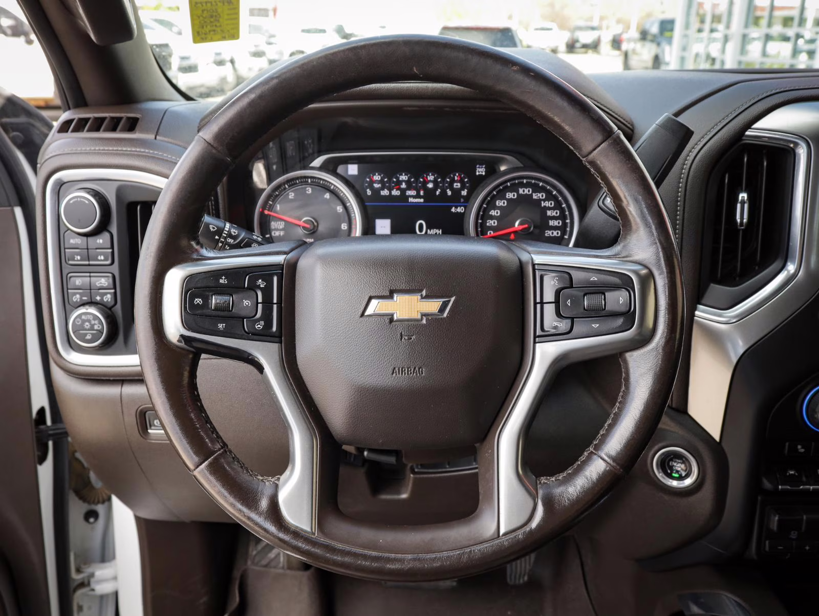 2019 Summit White Chevrolet Silverado 1500 LTZ 4X4 Truck