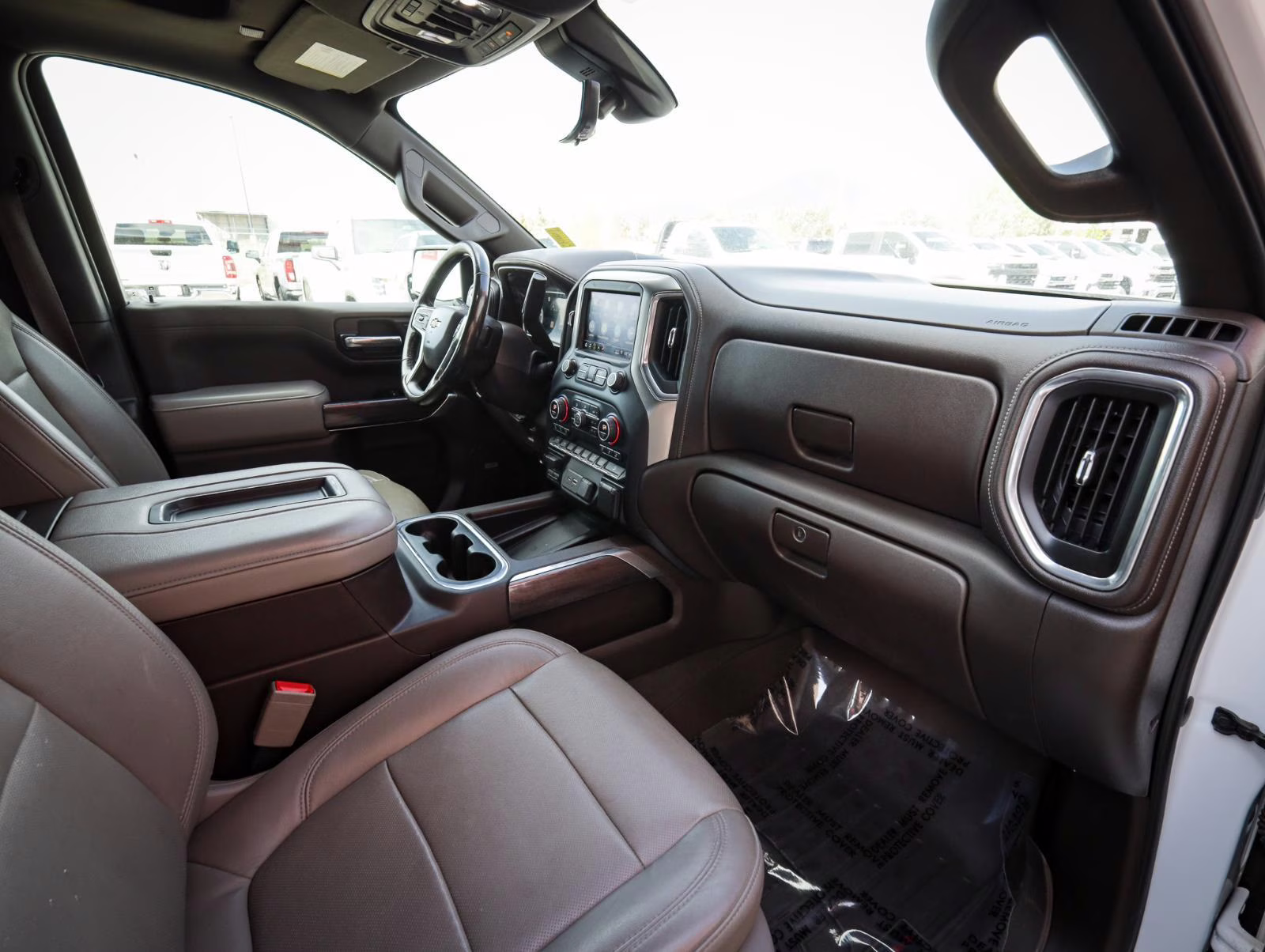 2019 Summit White Chevrolet Silverado 1500 LTZ 4X4 Truck