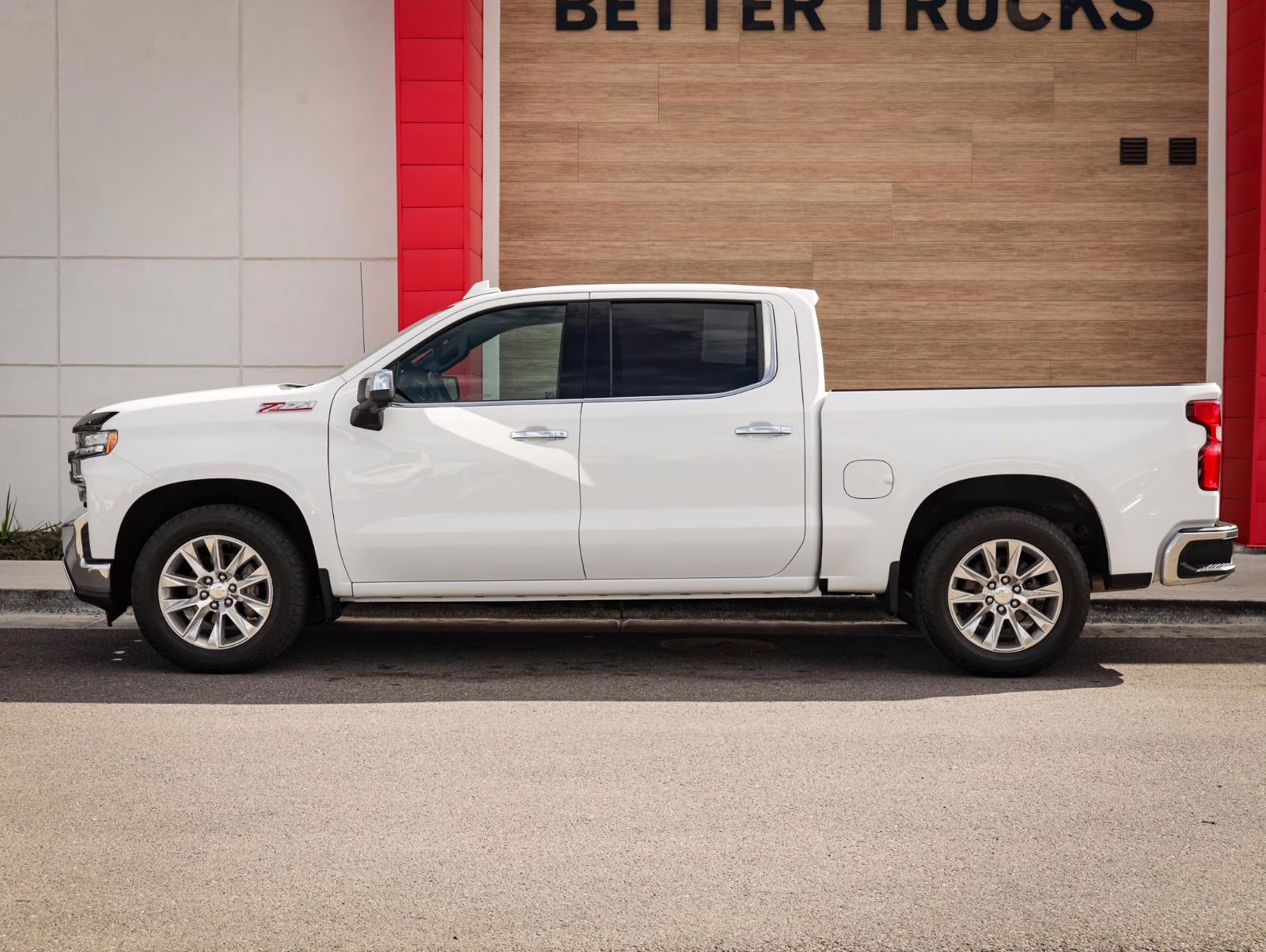2019 Summit White Chevrolet Silverado 1500 LTZ 4X4 Truck