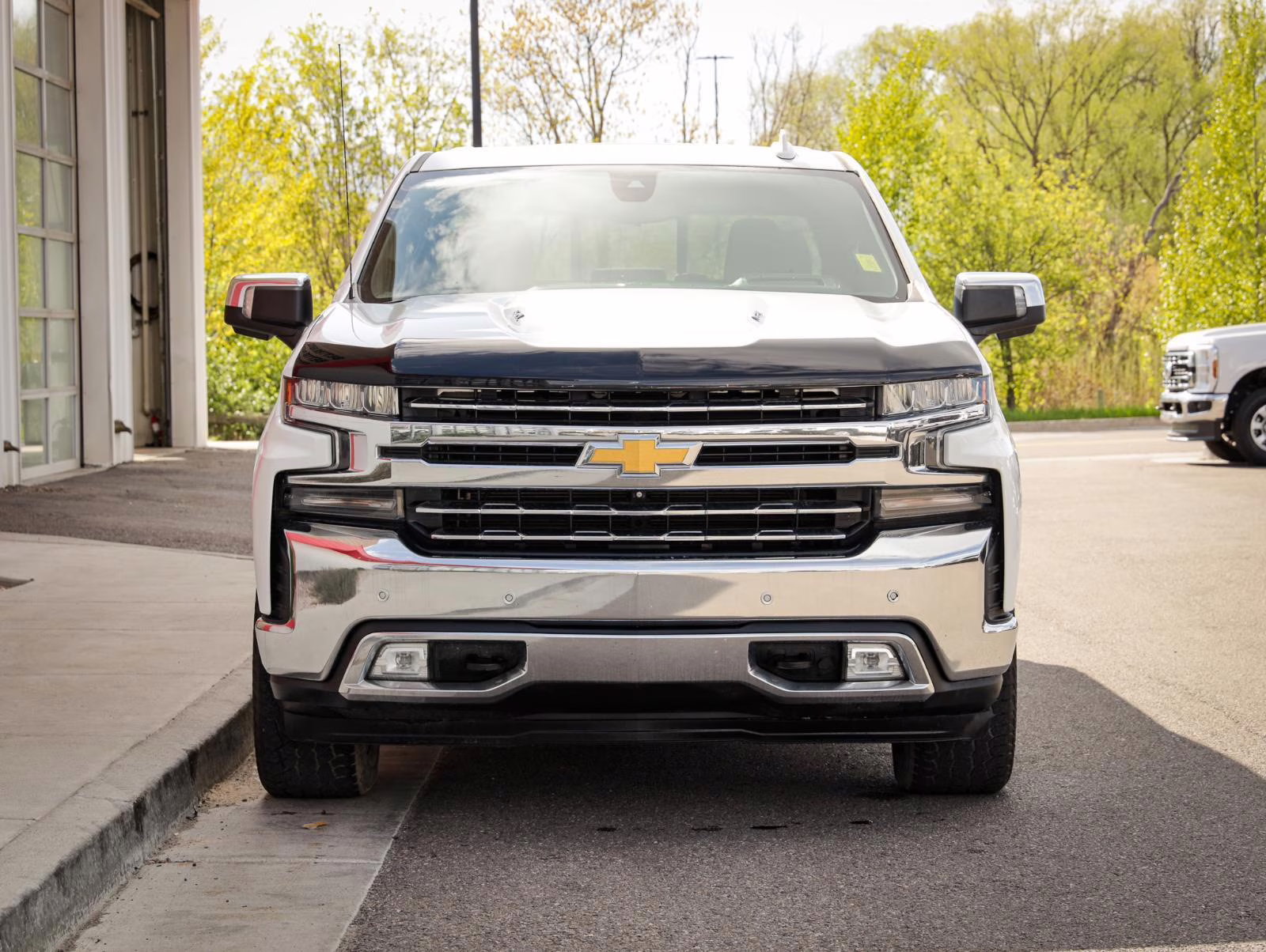 2019 Summit White Chevrolet Silverado 1500 LTZ 4X4 Truck