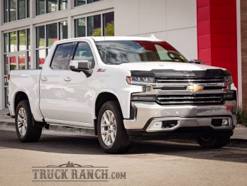 2019 White Chevrolet Silverado 1500 LTZ 4X4 Truck