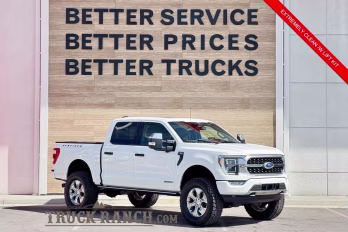 2021 White Ford F-150 Platinum 4X4 Truck