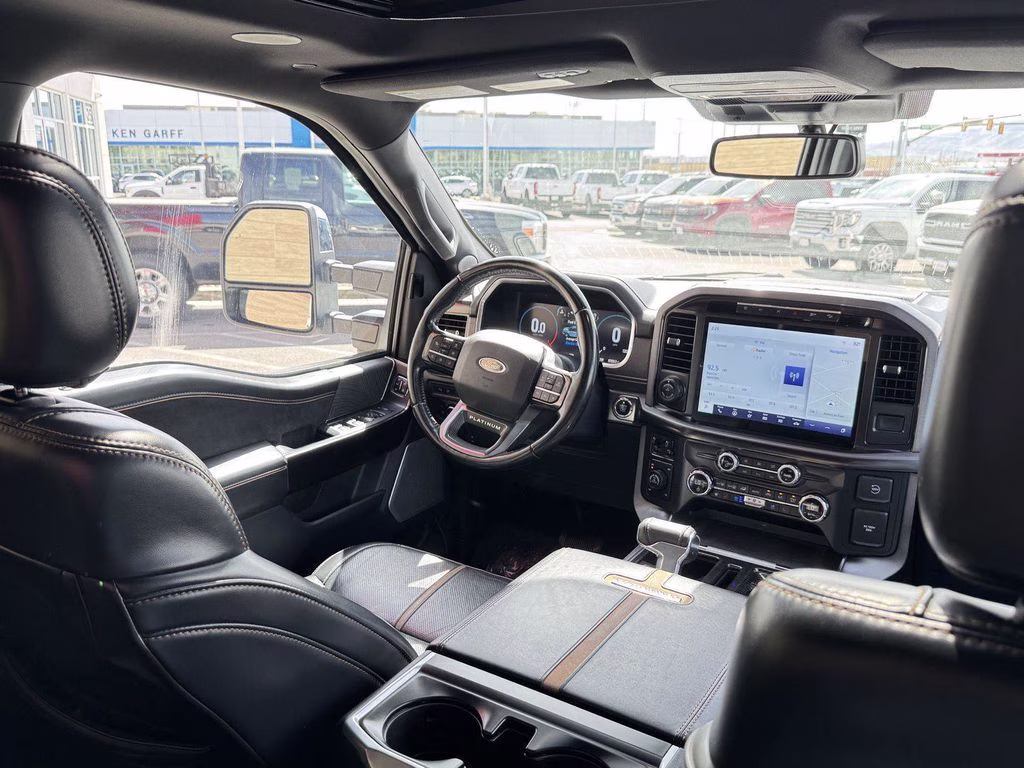 2021 White Ford F-150 Platinum 4X4 Truck