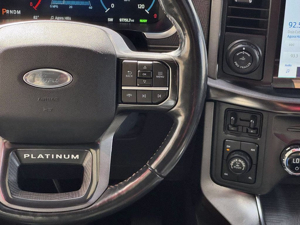 2021 White Ford F-150 Platinum 4X4 Truck