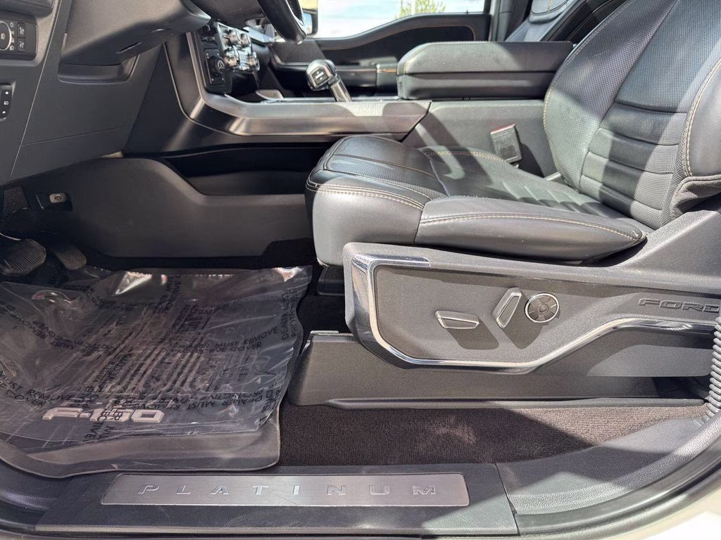 2021 White Ford F-150 Platinum 4X4 Truck