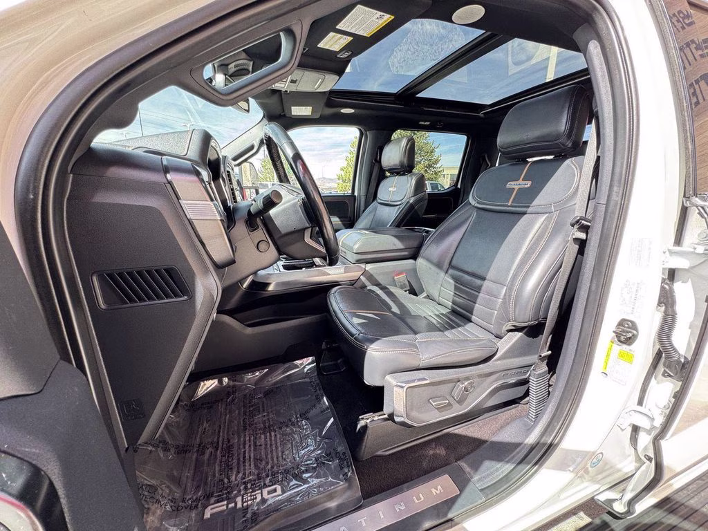 2021 White Ford F-150 Platinum 4X4 Truck