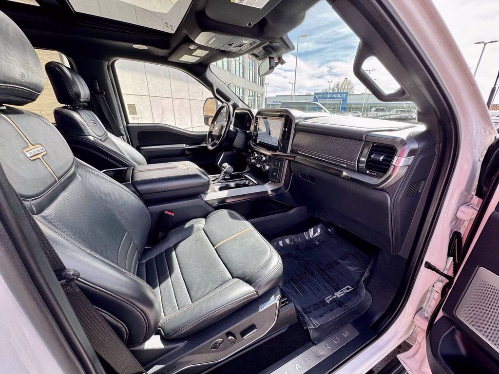 2021 White Ford F-150 Platinum 4X4 Truck